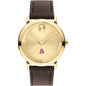 Arizona State Men's Movado BOLD Gold with Chocolate Leather Strap Shot #2
