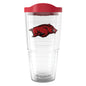 Arkansas 24 oz. Tervis Tumblers with Emblem - Set of 2 Shot #1