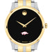Arkansas Men's Movado Collection Two-Tone Watch with Black Dial