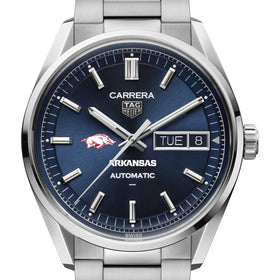 Arkansas Men's TAG Heuer Carrera Day-Date Automatic with Blue Dial Shot #1