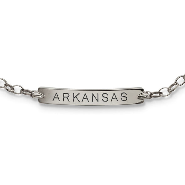 Arkansas Monica Rich Kosann Petite Poesy Bracelet in Silver Shot #2