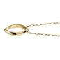 Arkansas Monica Rich Kosann Poesy Ring Necklace in Gold Shot #3