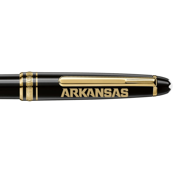 Arkansas Montblanc Meisterstück Classique Ballpoint Pen in Gold Shot #2