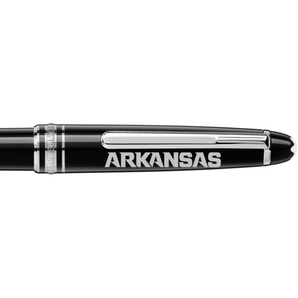 Arkansas Montblanc Meisterstück Classique Ballpoint Pen in Platinum Shot #2