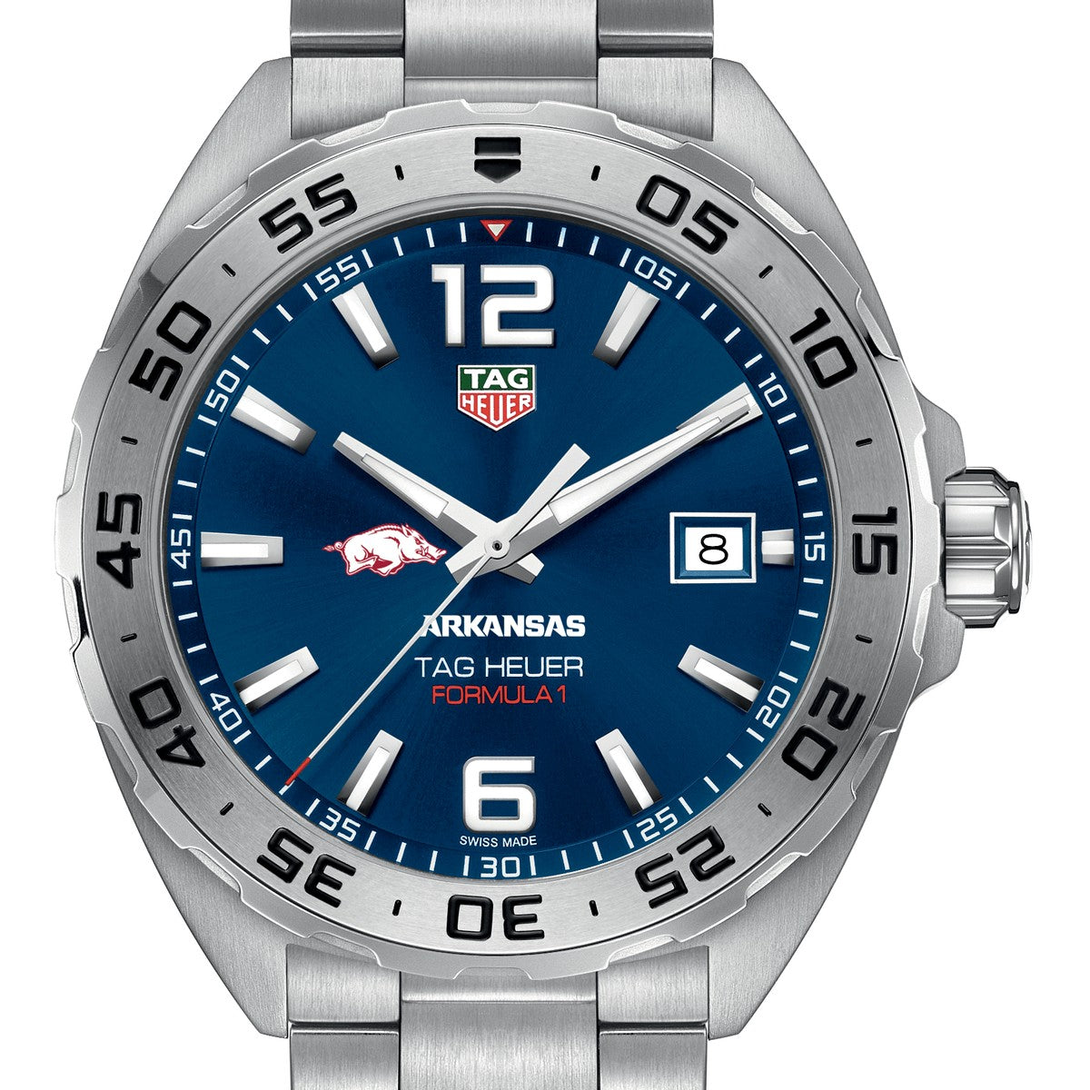 ジャンク TAG HEUER フォーミュラ1 クォーツ 374-5.13 Arkansas Men's TAG Heuer Formula 1 with Blue Dial | M.LaHart & Co.