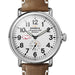 Arkansas Razorbacks Shinola Watch, The Runwell 41 mm White Dial