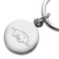 Arkansas Razorbacks Sterling Silver Insignia Key Ring Shot #2