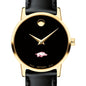 Arkansas Razorbacks Women's Movado Gold Museum Classic Leather Shot #1