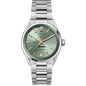 Arkansas Women's TAG Heuer Steel Carrera Automatic with Green Dial Shot #2