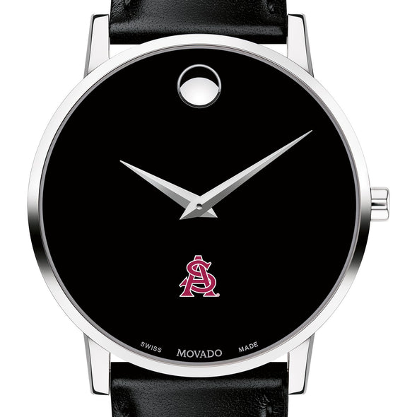 ASU Men's Movado Museum with Leather Strap Shot #1
