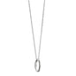 ASU Monica Rich Kosann "Carpe Diem" Poesy Ring Necklace in Silver Shot #2