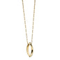 ASU Monica Rich Kosann Poesy Ring Necklace in Gold Shot #2