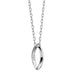 ASU Monica Rich Kosann Poesy Ring Necklace in Silver