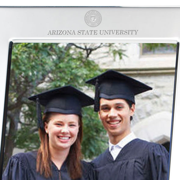 ASU Polished Pewter 5x7 Picture Frame Shot #2