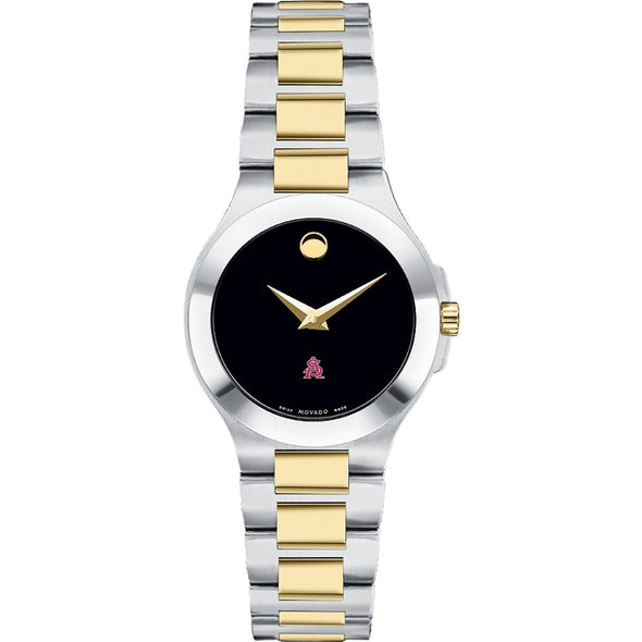 ASU Women&#39;s Movado Collection Two-Tone Watch with Black Dial Shot #2