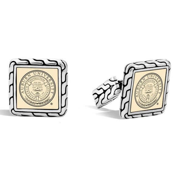 Auburn Cufflinks by John Hardy with 18K Gold Shot #2