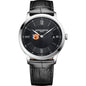 Auburn Men's Baume et Mercier 40mm Classima Quartz Watch with Black Dial & Black Leather Strap Shot #2