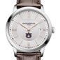 Auburn Men's Baume et Mercier 40mm Classima Quartz Watch with Silver Dial & Dark Brown Leather Strap Shot #1