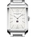 Auburn Men's Baume et Mercier 43X27mm Hampton Watch with Silver Dial & Bracelet