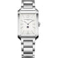 Auburn Men's Baume et Mercier 43X27mm Hampton Watch with Silver Dial & Bracelet Shot #2