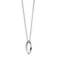 Auburn Monica Rich Kosann Poesy Ring Necklace in Silver Shot #1