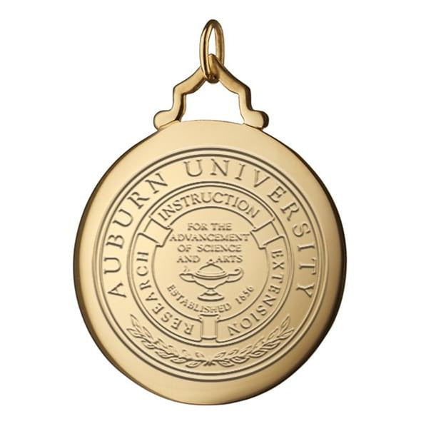 Auburn Monica Rich Kosann Round Charm in Gold with Stone Shot #2