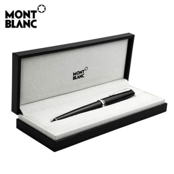 Auburn Montblanc Meisterstück Classique Ballpoint Pen in Platinum Shot #5