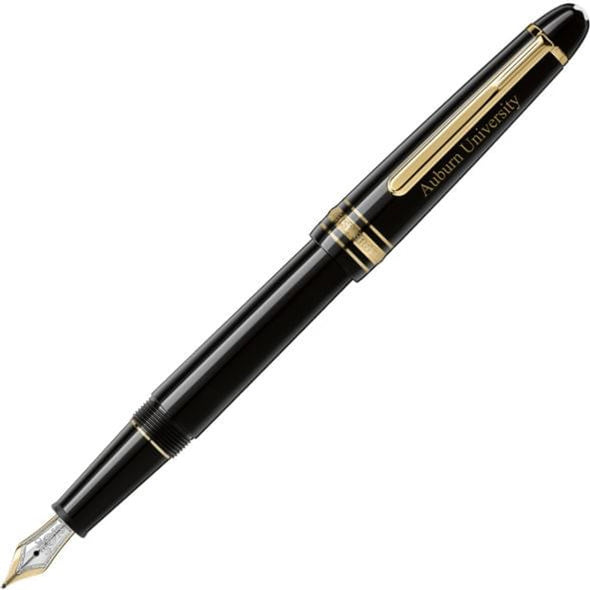 Auburn Montblanc Meisterstück Classique Fountain Pen in Gold Shot #1