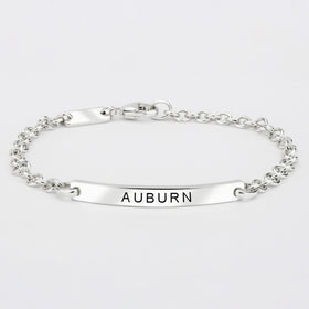 Auburn Petite ID Bracelet Shot #1