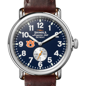Auburn Shinola Watch, The Runwell 41 mm Midnight Blue Dial Shot #1