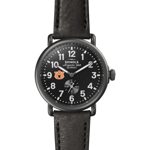 Auburn Shinola Watch, The Runwell 41mm Black Dial Shot #2