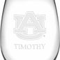 Auburn Stemless Wine Glasses Made in the USA - Set of 2 Shot #3
