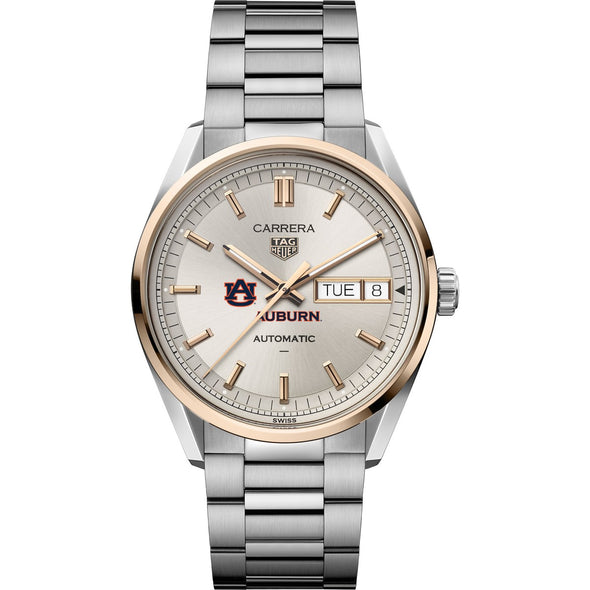 Auburn TAG Heuer Carrera Automatic Day-Date 18K 5N Rose Gold Shot #2