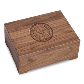Auburn University Solid Walnut Desk Box Shot #1