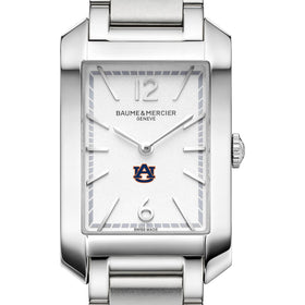 Auburn Women's Baume et Mercier 35X22mm Hampton Watch with Silver Dial & Bracelet Shot #1