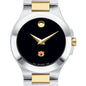 Auburn Women's Movado Collection Two-Tone Watch with Black Dial Shot #1