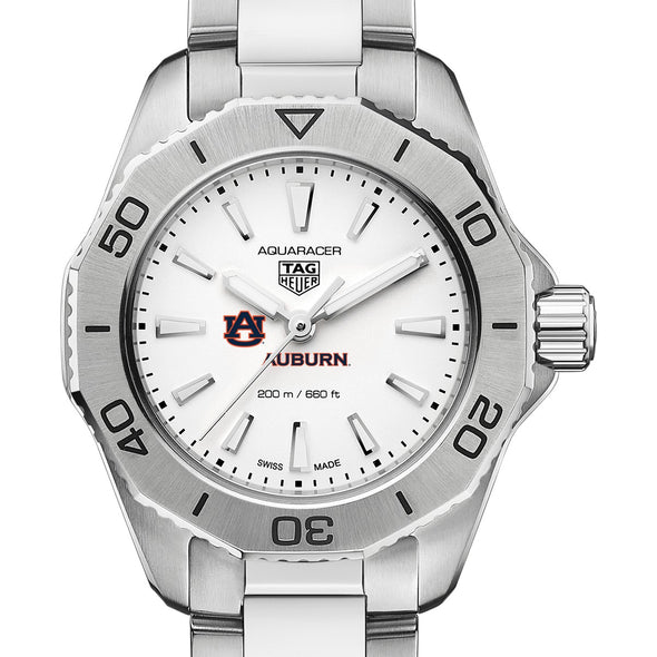 Auburn Women&#39;s TAG Heuer Steel Aquaracer with Silver Dial Shot #1
