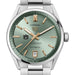 Auburn Women's TAG Heuer Steel Carrera Automatic with Green Dial