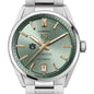 Auburn Women's TAG Heuer Steel Carrera Automatic with Green Dial Shot #1