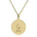 Ball State 14K Gold Pendant & Chain