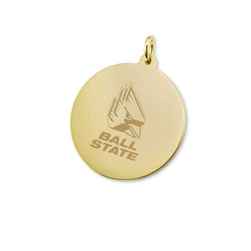 Ball State 18K Gold Charm Shot #1