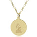 Ball State 18K Gold Pendant & Chain