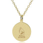 Ball State 18K Gold Pendant & Chain Shot #1