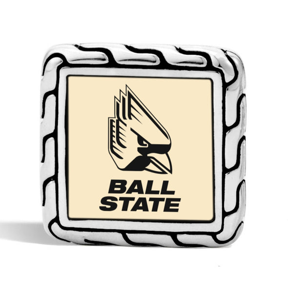 Ball State Cufflinks by John Hardy with 18K Gold Shot #3