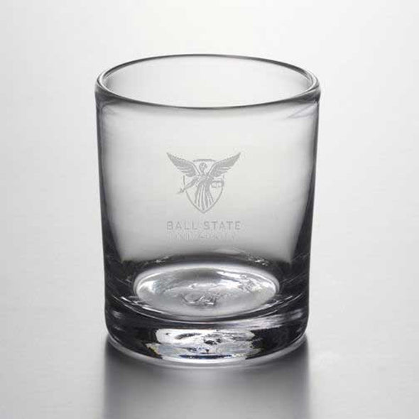 Ball State Double Old Fashioned Glass by Simon Pearce Shot #1