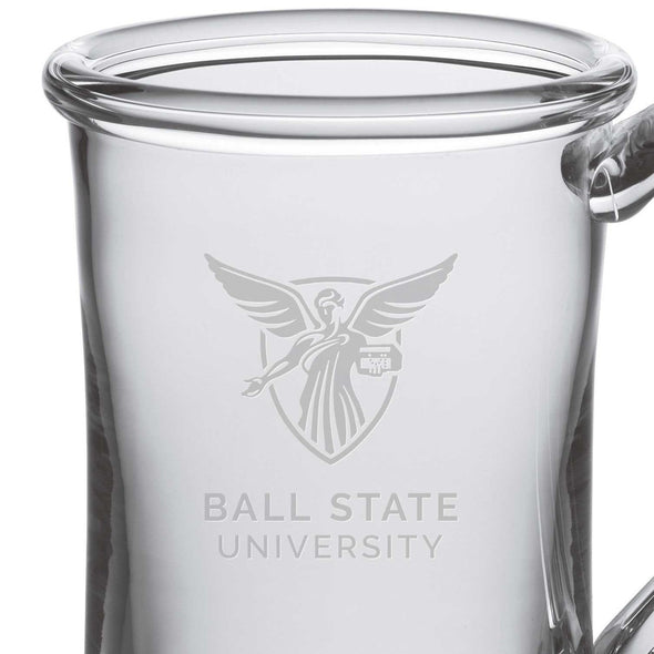 Ball State Glass Tankard by Simon Pearce Shot #2