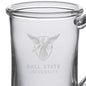 Ball State Glass Tankard by Simon Pearce Shot #2