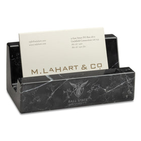 Ball State Marble Business Card Holder Shot #1