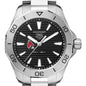 Ball State Men's TAG Heuer Steel Aquaracer with Black Dial Shot #1