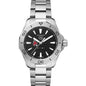 Ball State Men's TAG Heuer Steel Aquaracer with Black Dial Shot #2